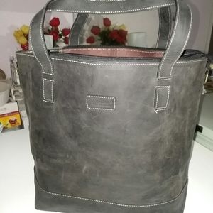 Full Grain Leather Tote Bag
